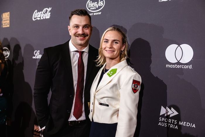 Vicky Hudson mit Freund Gregor.