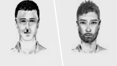 Die Polizei sucht nach diesen beiden Männern.