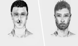 Die Polizei sucht nach diesen beiden Männern.
