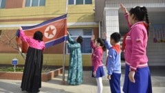Hunderte Kinder aus Russland besuchen diesen Sommer ein Ferienlager in Nordkorea. (Symbolbild)