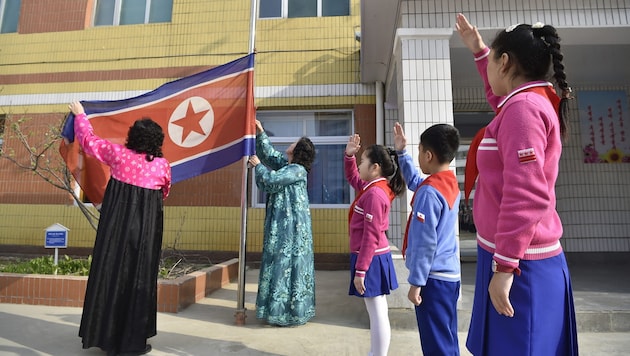 Hunderte Kinder aus Russland besuchen diesen Sommer ein Ferienlager in Nordkorea. (Symbolbild)