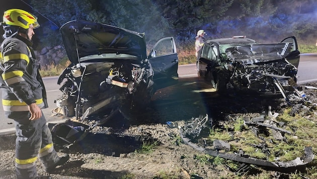 Die Feuerwehren Bad Mitterndorf und Klachau waren im Einsatz.
