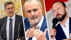 Daniel Fellner, Hans Peter Doskozil und Max Lercher teilen ordentlich aus.