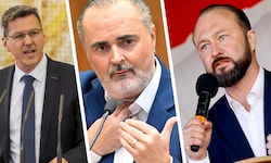 Daniel Fellner, Hans Peter Doskozil und Max Lercher teilen ordentlich aus.