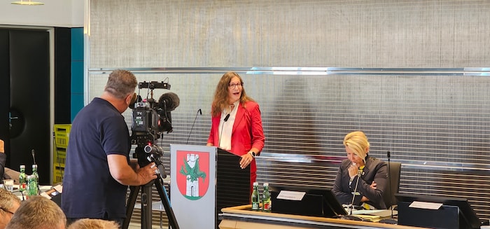 Finanzreferentin Constance Mochar verteidigt ihr Budget.