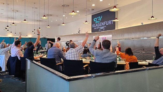 Mit 24:19-Stimmen wurde der Budgetvoranschlag angenommen.