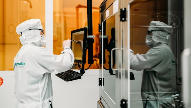 In Kärnten – hier in Villach – und der Steiermark wird intensiv an Ionenfallen-Chips geforscht.