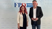 Für mehr private Investitionen: FPÖ-Obmann Alexander Petschnig und Mandatarin Michelle ...