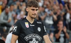 Szymon Wlodarczyk, seit 2023 bei Sturm im Kader, zuletzt aber zwei Saisonen verliehen.
