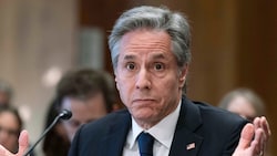 Der ehemalige US-Außenminister Antony Blinken sieht ein Munitionsproblem im Iran-Krieg.