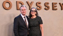Christopher Nolan mit seiner Frau Emma Thomas bei der New Yorker Premiere seines neuen ...