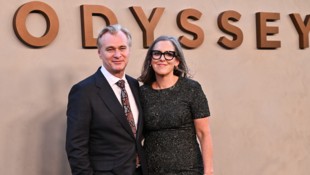 Christopher Nolan mit seiner Frau Emma Thomas bei der New Yorker Premiere seines neuen ...