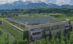 So soll das neue Werk der Firma Schlotterer in Adnet aussehen. Der Baustart ist weiter ungewiss.