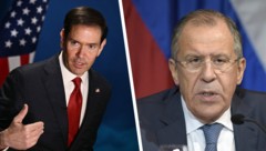 US-Außenminister Marco Rubio und Russlands Außenminister Sergej Lawrow