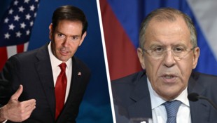US-Außenminister Marco Rubio und Russlands Außenminister Sergej Lawrow