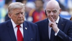 Donald Trump und Gianni Infantino