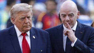 Wie eng sind die Kontakte zwischen US-Präsident Trump (links) und FIFA-Boss Gianni Infantino?