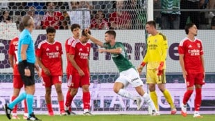 Benfica Lissabon enttäuscht in der Schweiz. 