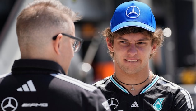 Kimi Antonelli führt die Formel-1-Weltmeisterschaft klar an.