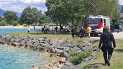 Zahlreiche Einsatzkräfte suchten nach einem vermissten Taucher.