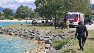 Zahlreiche Einsatzkräfte suchten nach einem vermissten Taucher.