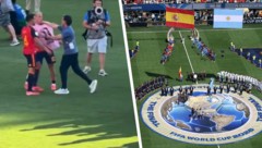 Argentiniens Co-Trainer Roberto Ayala brannten nach dem WM-Finale die Sicherungen durch.