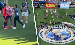 Auch Argentiniens Co-Trainer Roberto Ayala brannten nach dem WM-Finale die Sicherungen durch. 