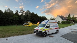 Neben der ÖAMTC-Flugrettung waren das Notarzteinsatzfahrzeug Voitsberg-Köflach, zwei ...