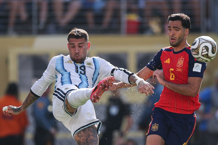 Nicolas Otamendi im WM-Finale