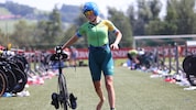 Die Lokalmatadorin Katharina Loidl greift auch heuer wieder beim Trumer Triathlon an.