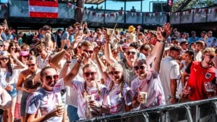 Der zweite Austria-goes-Zrce-Frühschoppen verwandelte den Partyclub Kalypso in einen riesigen ...