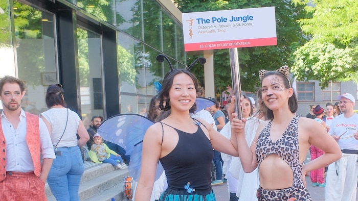 The Pole Jungle: „Wir haben viel trainiert – jetzt zeigen wir hier unser Können.“