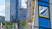 Im High Five Tower am Bulgariplatz in Linz zerbrechen die Fenster.