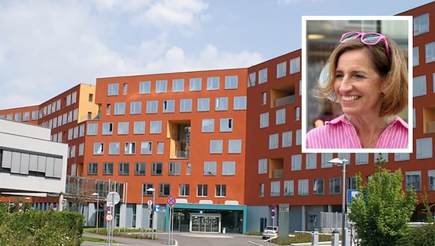Mit zwölf detaillierten Fragen hält Neos-Landessprecherin Indra Collini die Zentrale der WKNÖ ...