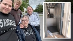 Max K. hatte erst kürzlich eine schwere Kopfoperation. Ohne Lift kann er die Wohnung nicht ...