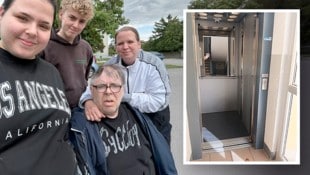 Max K. hatte erst kürzlich eine schwere Kopfoperation. Ohne Lift kann er die Wohnung nicht ...