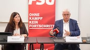 ÖGK-Obmann Andreas Huss und AK-Vizepräsidentin Manuela Auer fordern von der Landesregierung mehr ...