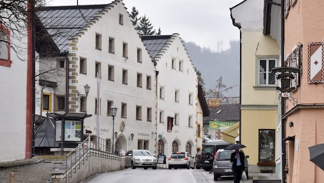 Der Ortskern von Mauterndorf