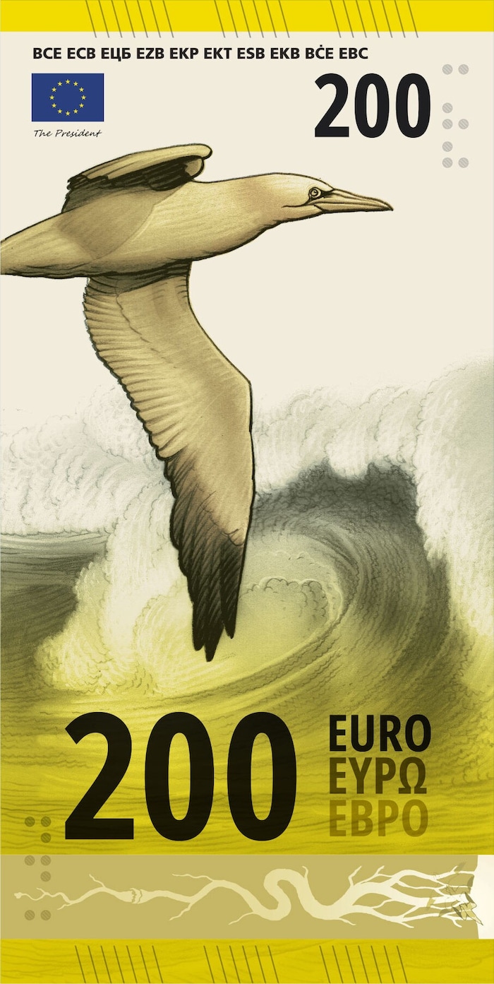 200-Euro-Schein: Basstölpel
