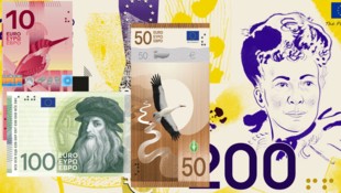 Die Brücken und Tore auf den aktuellen Scheinen haben ausgedient – unser Geld bekommt ein neues ...