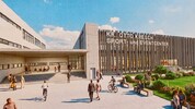 Ein 2-Millionen-Geschenk für die Stadt – so soll der Sport- und Eventcenter aussehen.