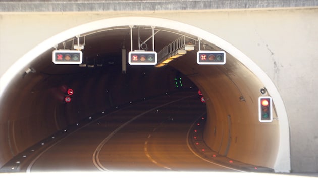 Der Achraintunnel wird in den kommenden Tagen des Öfteren zumindest teilweise gesperrt sein.