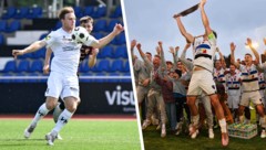 Bregenz (li.) trifft am Samstag im ÖFB-Cup auf OÖ-Liga-Meister Bad Leonfelden
