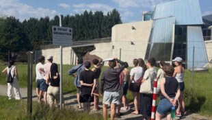 Bei der Steinhauswiese entstand eine Freiluftgalerie.