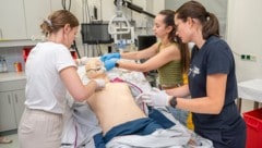 Im Sommer können Studierende im früheren LKH Hörgas trainieren. 