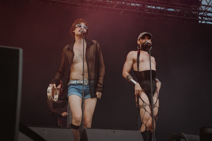 Erst kurzfristig rutschten Martin Zerza und Tom Neuwirth für die verletzte Kayla Shyx ins ...