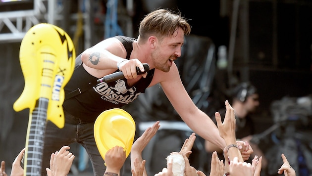 Rapper Danger Dan (Daniel Pongratz) von der Band „Antilopen Gang“