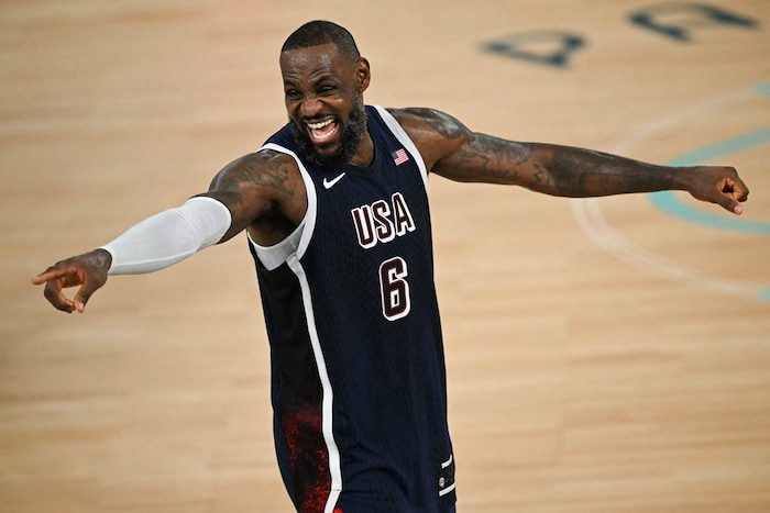LeBron James im Dress des US-Nationalteams.
