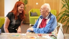 Nicht nur reden, sondern auch tun! Gesundheits- und Pflege-Landesrätin Cornelia Hagele half den ...