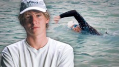 In nur 72 Stunden will Marinus Obermair Österreich durchschwimmen